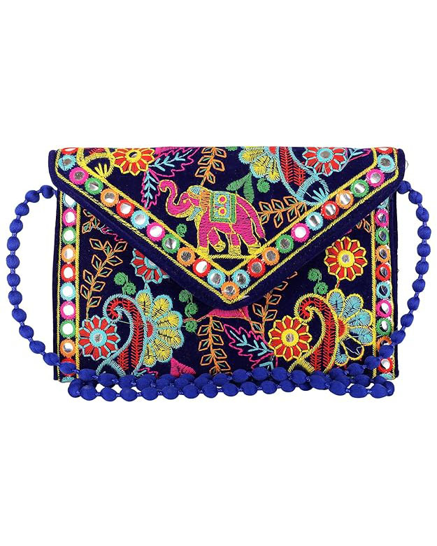 Shop Bags Online - Buy Cotton Multicolor Hand Bag